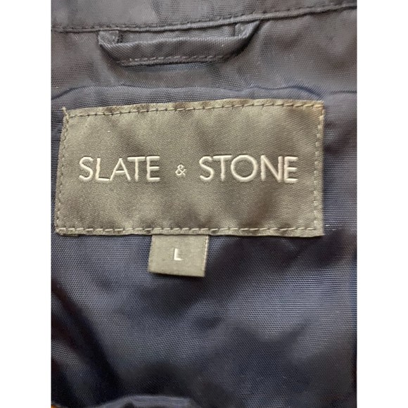 NWT Slate and Stone Jacket Large Blue Orange - Picture 2 of 3